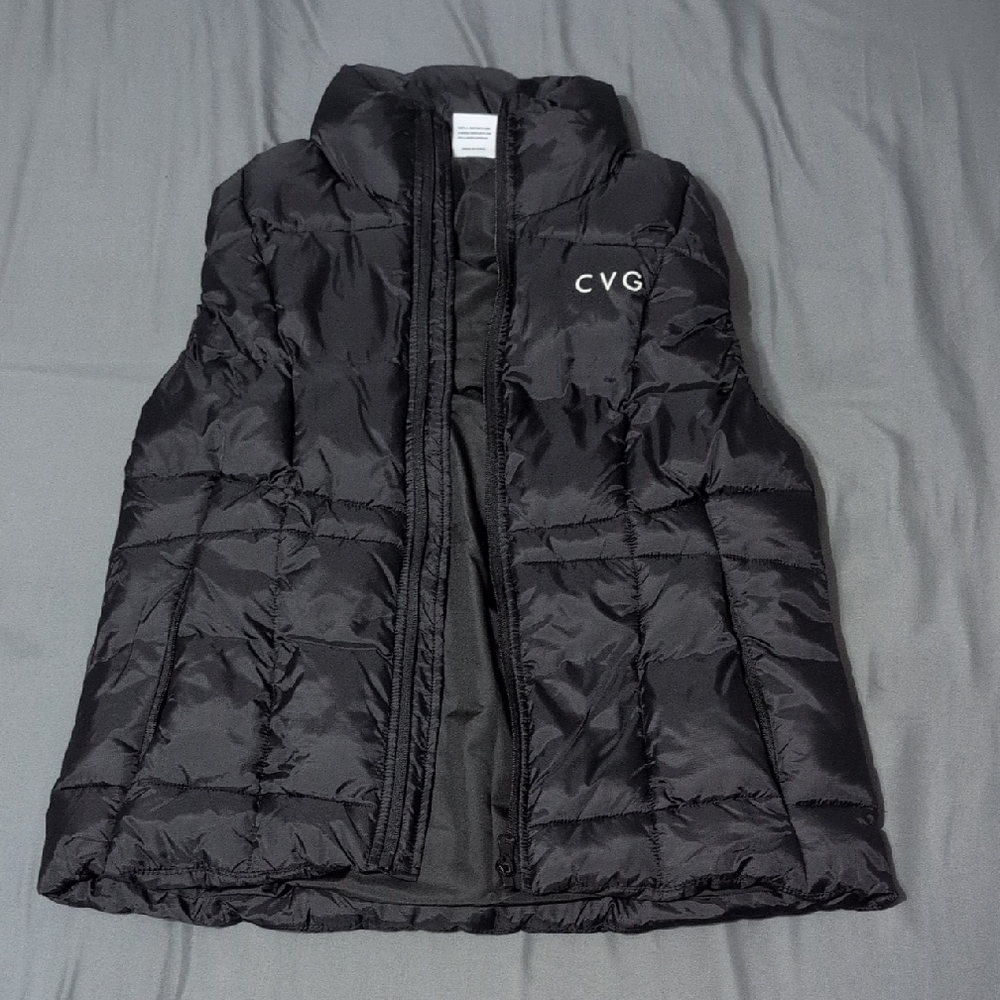 Women's Black Puffer Vest